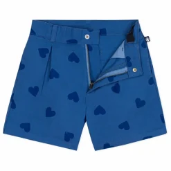 Petit Bateau Short Bleurie Coton bio | Bleu marine Online
