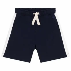 Petit Bateau Short Bravo Coton Bio | Bleu marine Discount