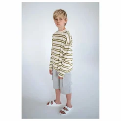 Hot Repose AMS Short Cargo Coton Bio | Gris chiné