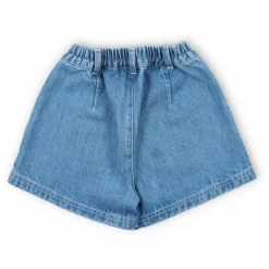 Clearance the new society Short Coquillage Kostas | Bleu jean