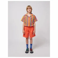 Clearance Bobo Choses Short Coton Bio | Rouge