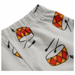 Bobo Choses Short Coton Bio Tambours Bébé | Gris galet Online