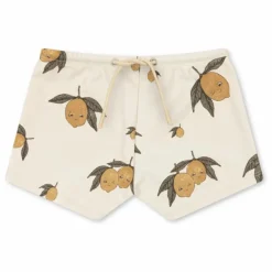 Enfant Konges Sløjd Short de Bain Aster Citron Fibres Recyclées |