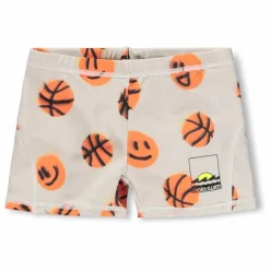 Enfant Molo Maillots De Bain|Short de Bain Norton Basketballs Fibres Recyclées |