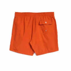 Bather Short de Bain Solid Fibres Recyclées | Orange New