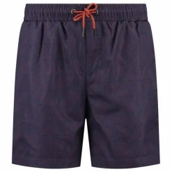 Outlet Beachlife Short de Bain Tiles | Bleu marine