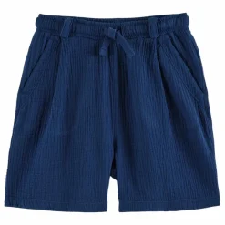 Hot Emile et Ida Short Gaze de Coton | Bleu marine