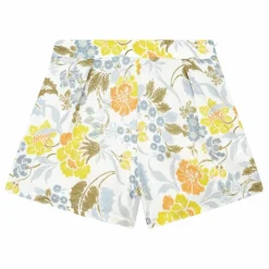 Outlet the new society Short Gianni Fleurs | Ecru