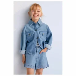 Outlet the new society Short Niobe Denim | Bleu jean