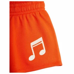 Mini Rodini Short Note Coton Bio | Rouge