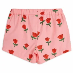 Discount Mini Rodini Short Coton Bio | Rose