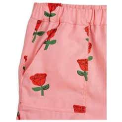 Discount Mini Rodini Short Coton Bio | Rose