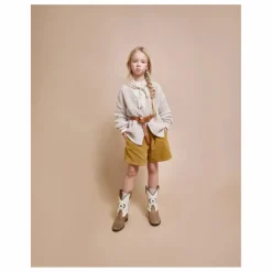 Enfant Búho Short Soft Velours Côtelé Coton Bio |