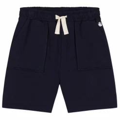 Outlet Petit Bateau Short Taestro Coton Bio | Bleu marine