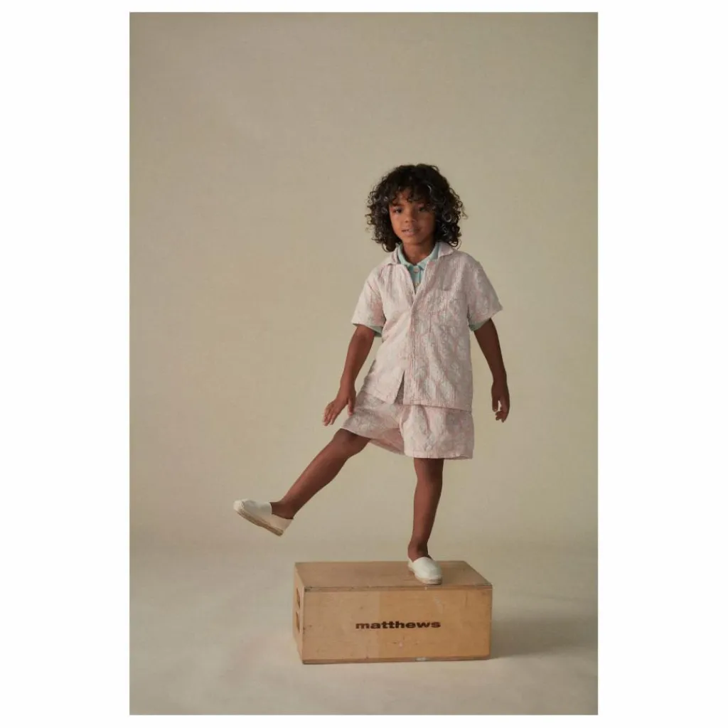 Enfant Coco au Lait Short Vintage Coton Bio |