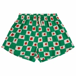 Enfant Bobo Choses Shorts, Bermudas|Jupes, Shorts|Short Volants Coton Bio Tomates |