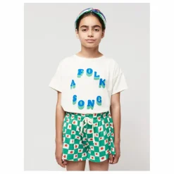 Enfant Bobo Choses Shorts, Bermudas|Jupes, Shorts|Short Volants Coton Bio Tomates |