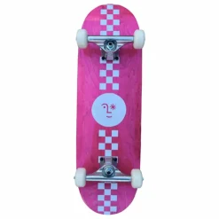New Mino Skateboards Skateboard Sunny Damier | Rose