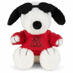 Hot Bon Ton Toys SNOOPY - Peluche Snoopy avec son sweat et ses lunettes Blanc