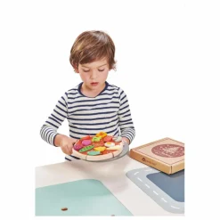 Tender Leaf Toys Soirée Pizza en bois Multicolore Hot