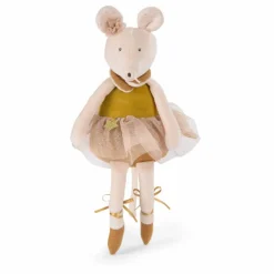 Discount Moulin Roty Souris musicale La petite école de danse | Or