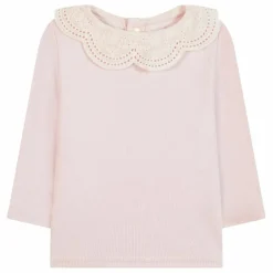 Enfant Tartine et Chocolat Sous Pull Col Ajouré |