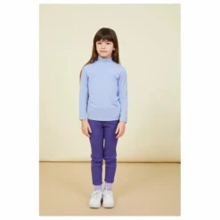 Sale SMALLABLE BASICS Sous-Pull Fille Manches Longues jersey laine | Bleu ciel