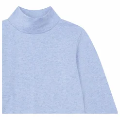 Sale SMALLABLE BASICS Sous-Pull Fille Manches Longues jersey laine | Bleu ciel