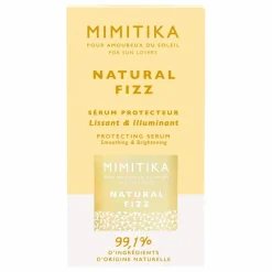 Femme Mimitika Soins Du Visage|Taille Voyage|Sérum lissant & illuminateur Natural Fizz - 15 ml