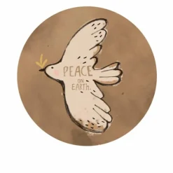 Studio Loco Sticker décoratif Peacebird Multicolore Clearance