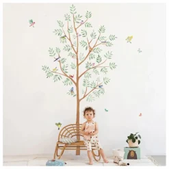 Sale MIMI'lou Sticker Géant Arbre de Printemps Multicolore