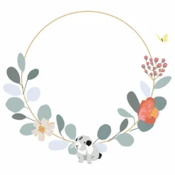 Enfant MIMI'lou Décoration Murale|Déco Murale Enfant|Sticker géant couronne Nils