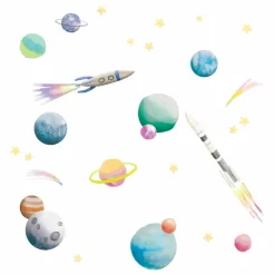 Discount MIMI'lou Sticker Just a Touch Espace Multicolore