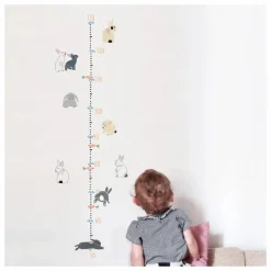 Enfant MIMI'lou Sticker toise Lapin multilingue