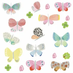 Enfant MIMI'lou Stickers just a touch Papillons de printemps