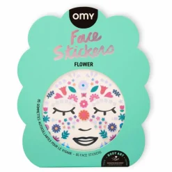 Enfant Omy Soins Du Corps|Soins Du Corps|Stickers pour visage Flower