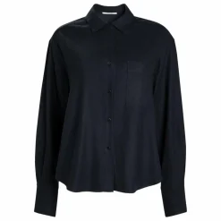 Pomandère Sur-Chemise Flanelle | Bleu marine Best