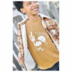 Enfant Bonton Manteaux, Blousons|Surchemise Monster |