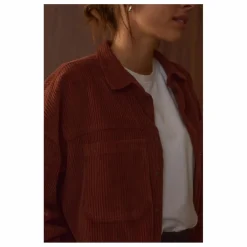 Marlot Paris Sur-Chemise Paola Velours Côtelé - Collection Femme | Chocolat Best