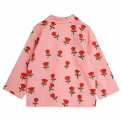 Mini Rodini Surchemise Coton Bio | Rose