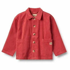 Enfant Wheat Surchemise Sage Velours Côtelé Coton Bio |