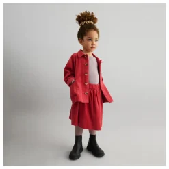 Enfant Wheat Surchemise Sage Velours Côtelé Coton Bio |