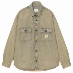 Discount Carhartt WIP Sur-Chemise Tigan Smithtown | Bleu délavé