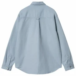 Carhartt WIP Surchemise Walter Coton et Lin | Bleu gris