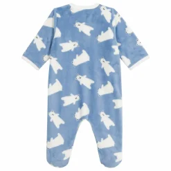 Best Petit Bateau Surpyjama Ours Polaire | Bleu