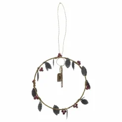 Enfant Walther & Co Décoration De Fête|Suspension couronne de feuillage diam 10 cm |