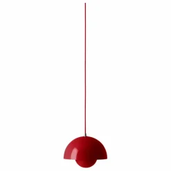 & Tradition Suspension Flowerpot VP1, Verner Panton, 1968 | Rouge vermillon Best