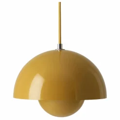 & Tradition Suspension Flowerpot VP1, Verner Panton, 1968 | Jaune moutarde Online
