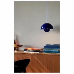 & Tradition Suspension Flowerpot VP1, Verner Panton, 1968 | Bleu Discount