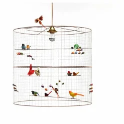 Enfant Mathieu Challières Suspension grande volière